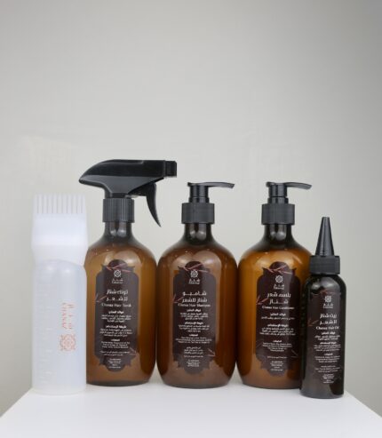 مجموعة تكثيف وتطويل الشعر شناز بالزنجبيل والنعناع 500ml